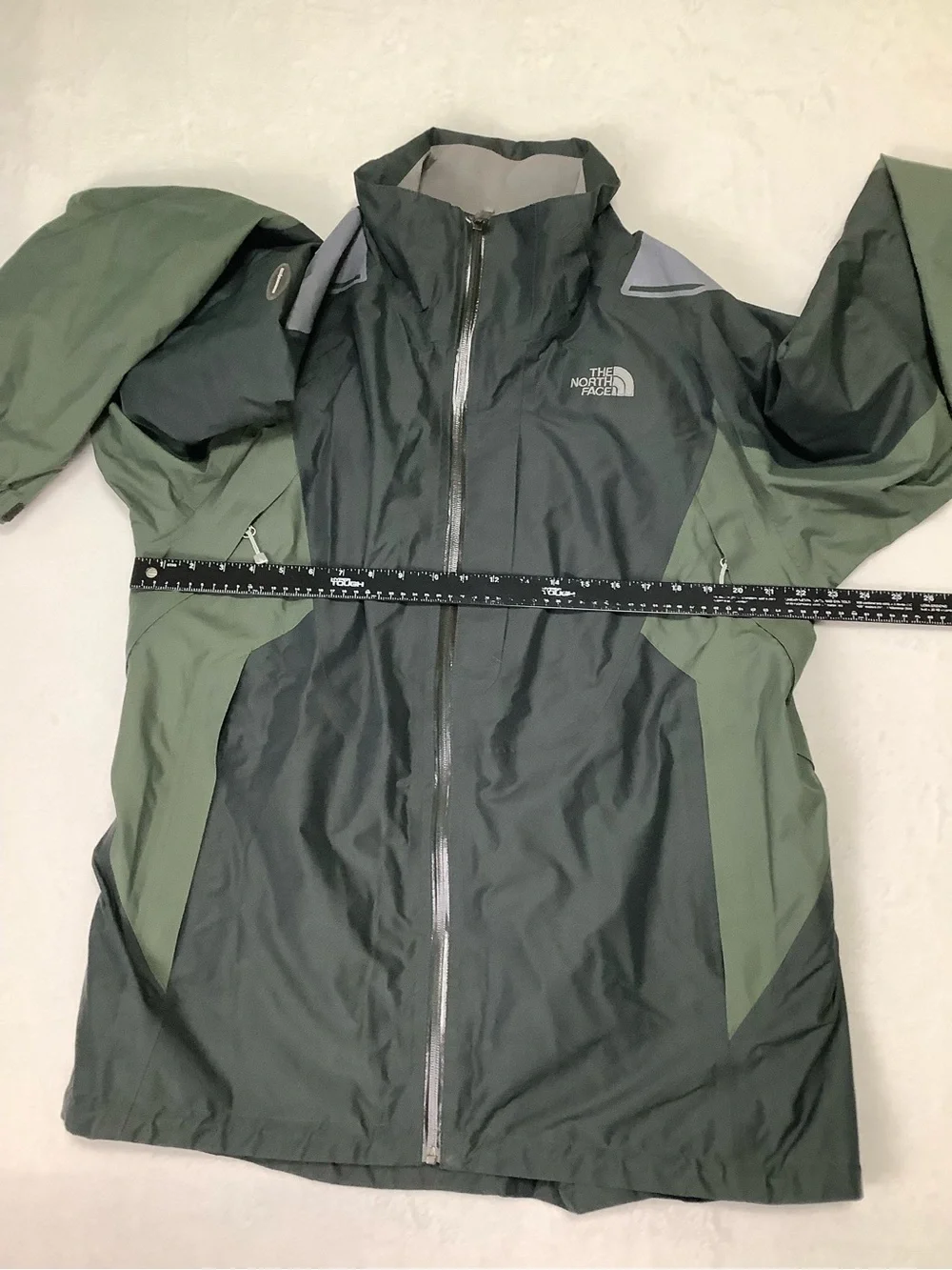 The North Face TNF Free Thinker Steep Series Ski Jacket Sz XL Green Gore Tex Pro